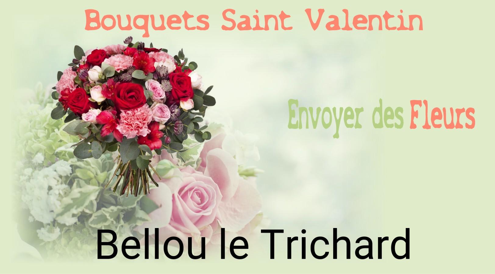 Roses de Saint-Valentin livrées à Bellou-le-Trichard