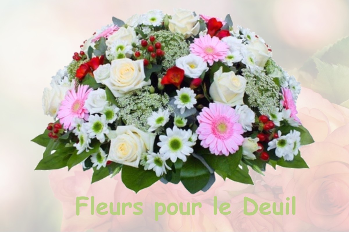 fleurs deuil BELLOU-LE-TRICHARD